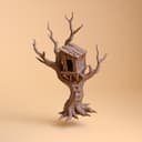 Treehouse Hide for Jumping Spiders – 2.