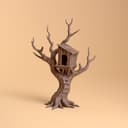 Treehouse Hide for Jumping Spiders – 4.