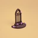 Gothic Cathedral Window Jumping Spider Ledge – 6.