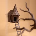 Magnetic Treehouse Jumping Spider Hide – 1.