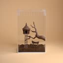 Magnetic Treehouse Jumping Spider Hide – 8.