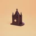 Gothic Chapel Jumping Spider Hide – 4.