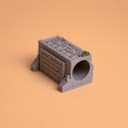 Magnetic Mayan Stone Tube Hide for Jumping Spiders – 5.